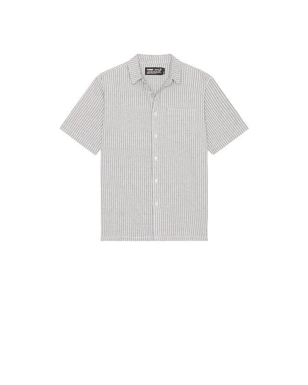 Former Gray Reynolds Stripe Shirt for men