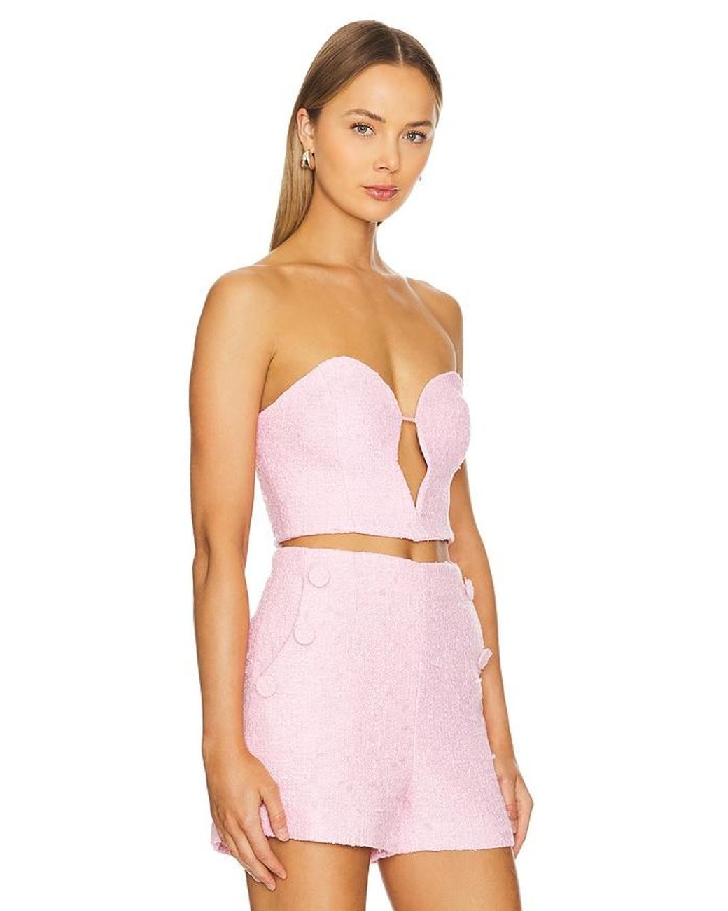 Bardot Pink Eleni Bustier