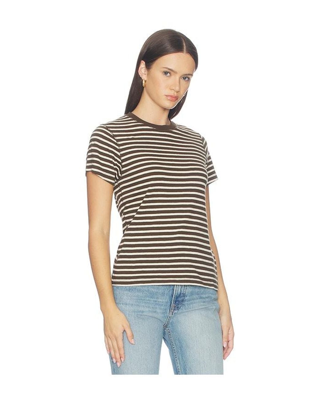 La Ligne Blue Stripe Molly Tee