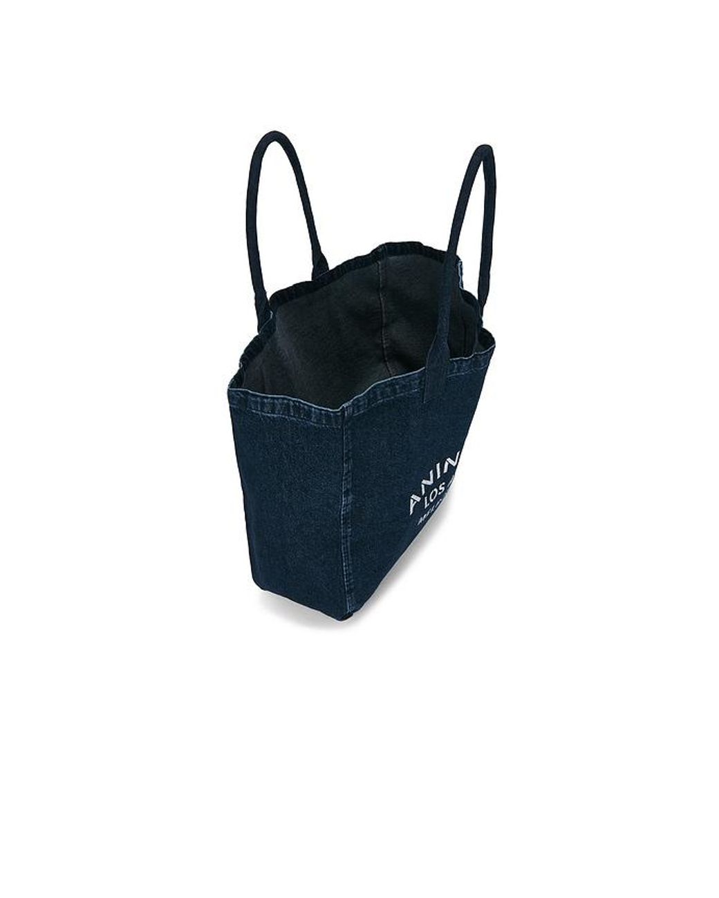 Anine Bing Blue Leo Denim Tote Bag