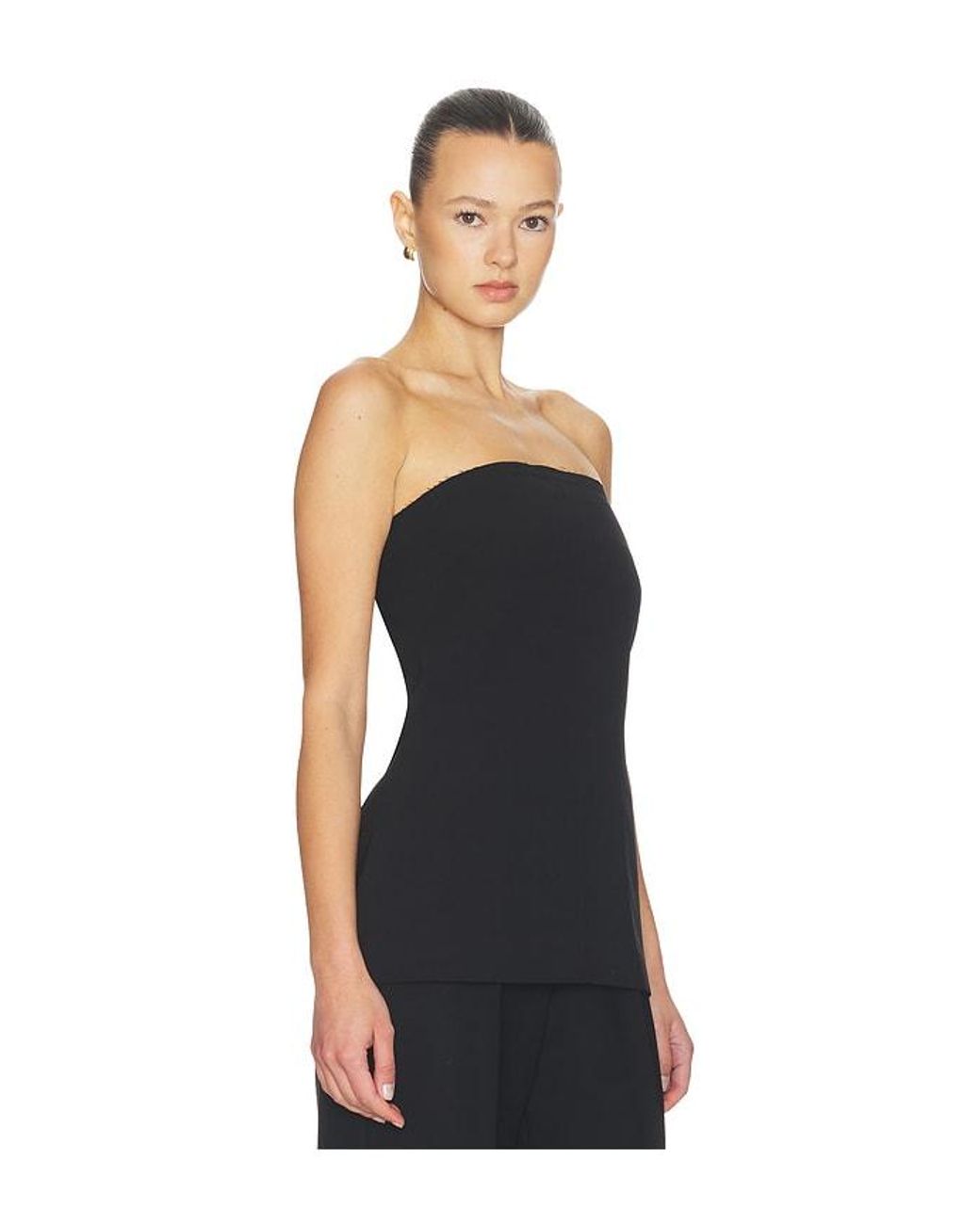 Entire studios Black Fin Tube Top