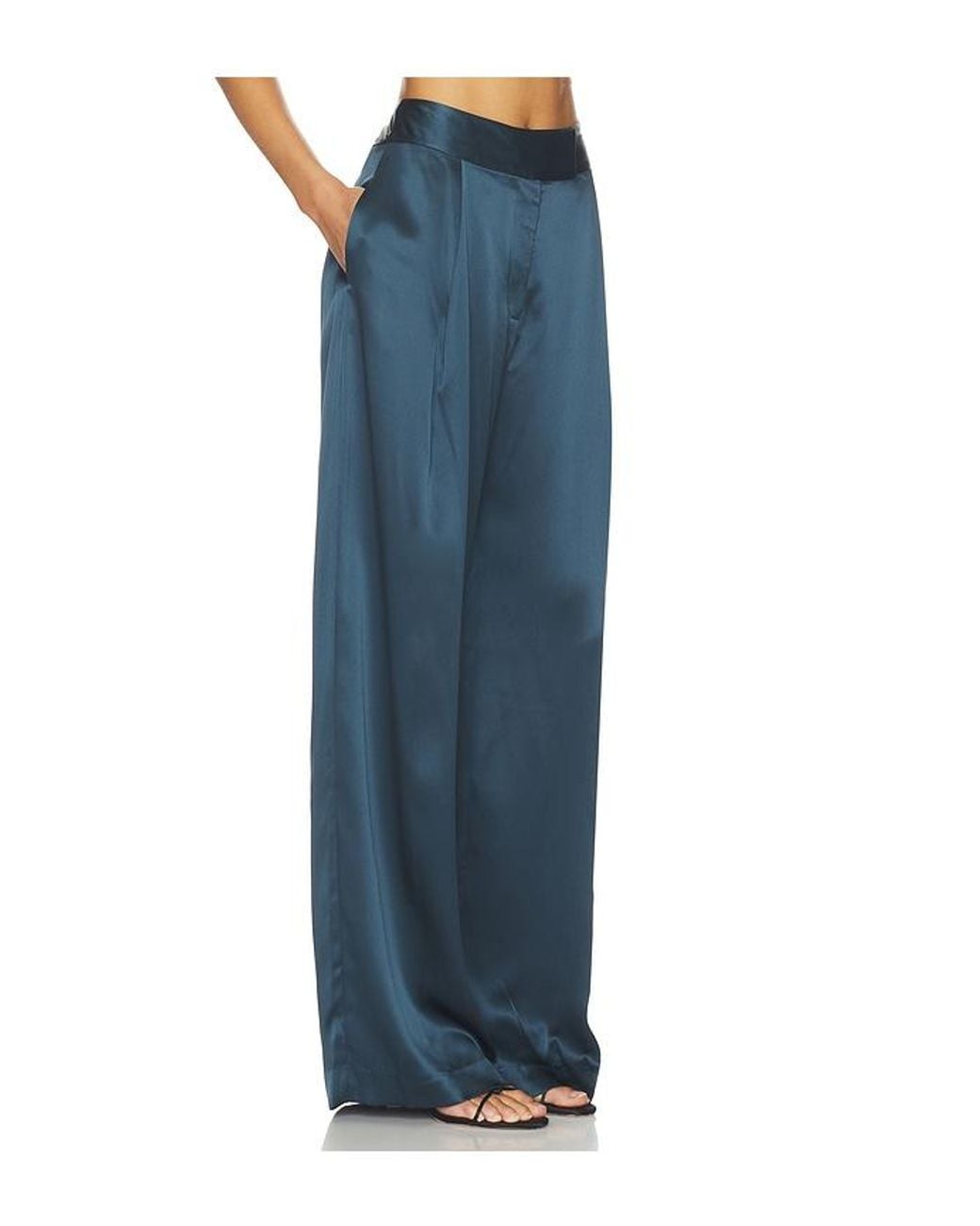The Sei Blue Relaxed Trouser