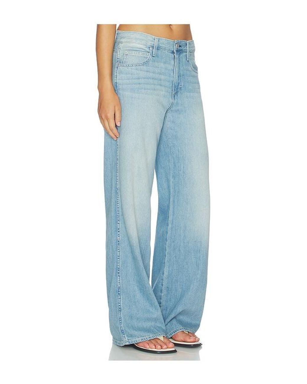 Amo Denim Blue Regina Wide Leg Jeans