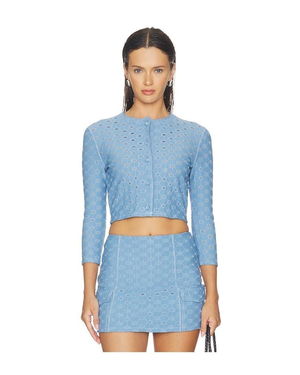 Devon Windsor Blue Reed Jacket