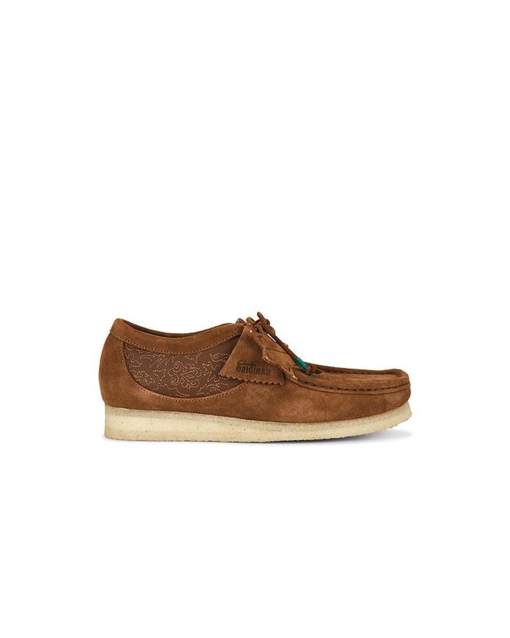Clarks Bootsschuhe Wallabee in Brown für Herren