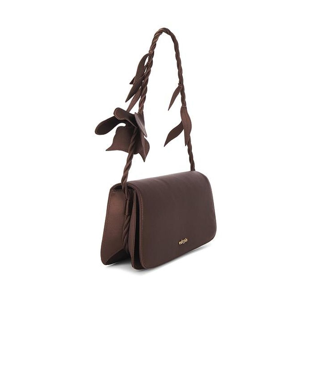 Cult Gaia Brown Cosette Shoulder Bag