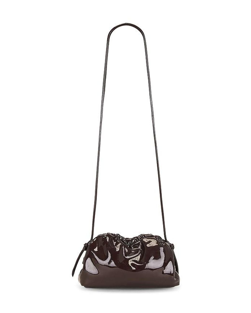 Mansur Gavriel Black Mini Cloud Clutch