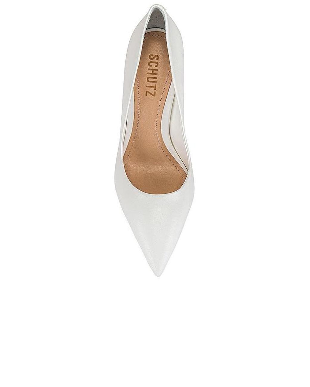 SCHUTZ SHOES White High-Heels Lou