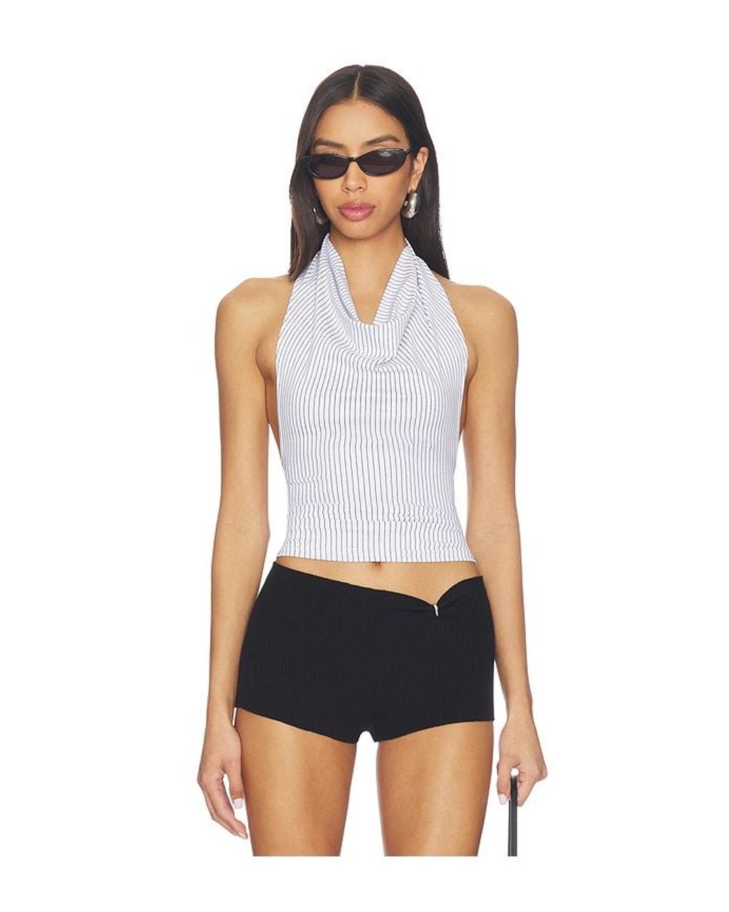 Amelie Teje Blue Cadence Top