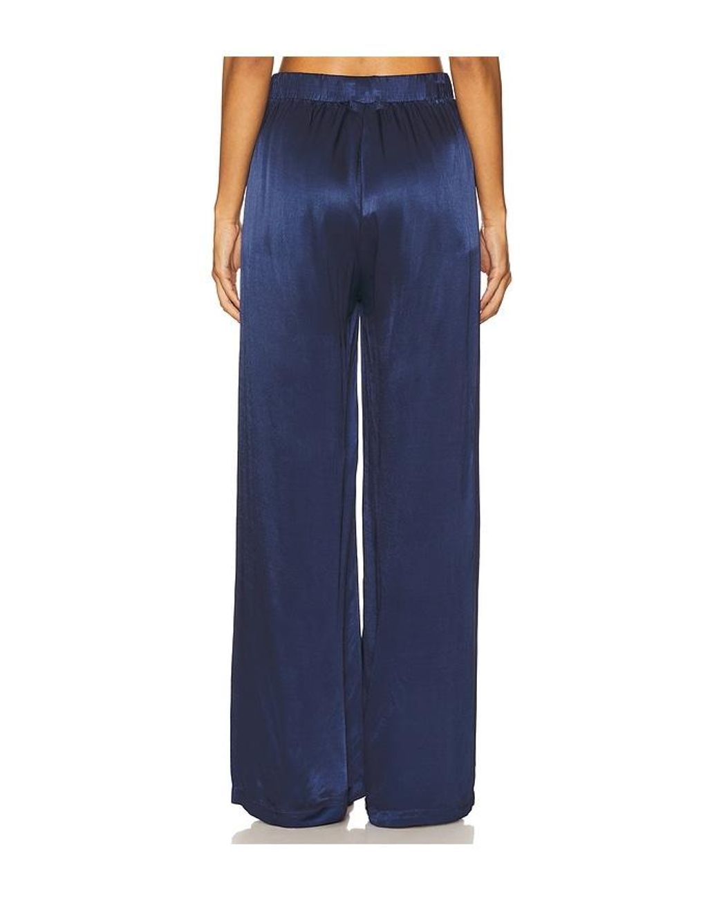 Lamade Blue Call Chill Silky Wide Leg Long Pant