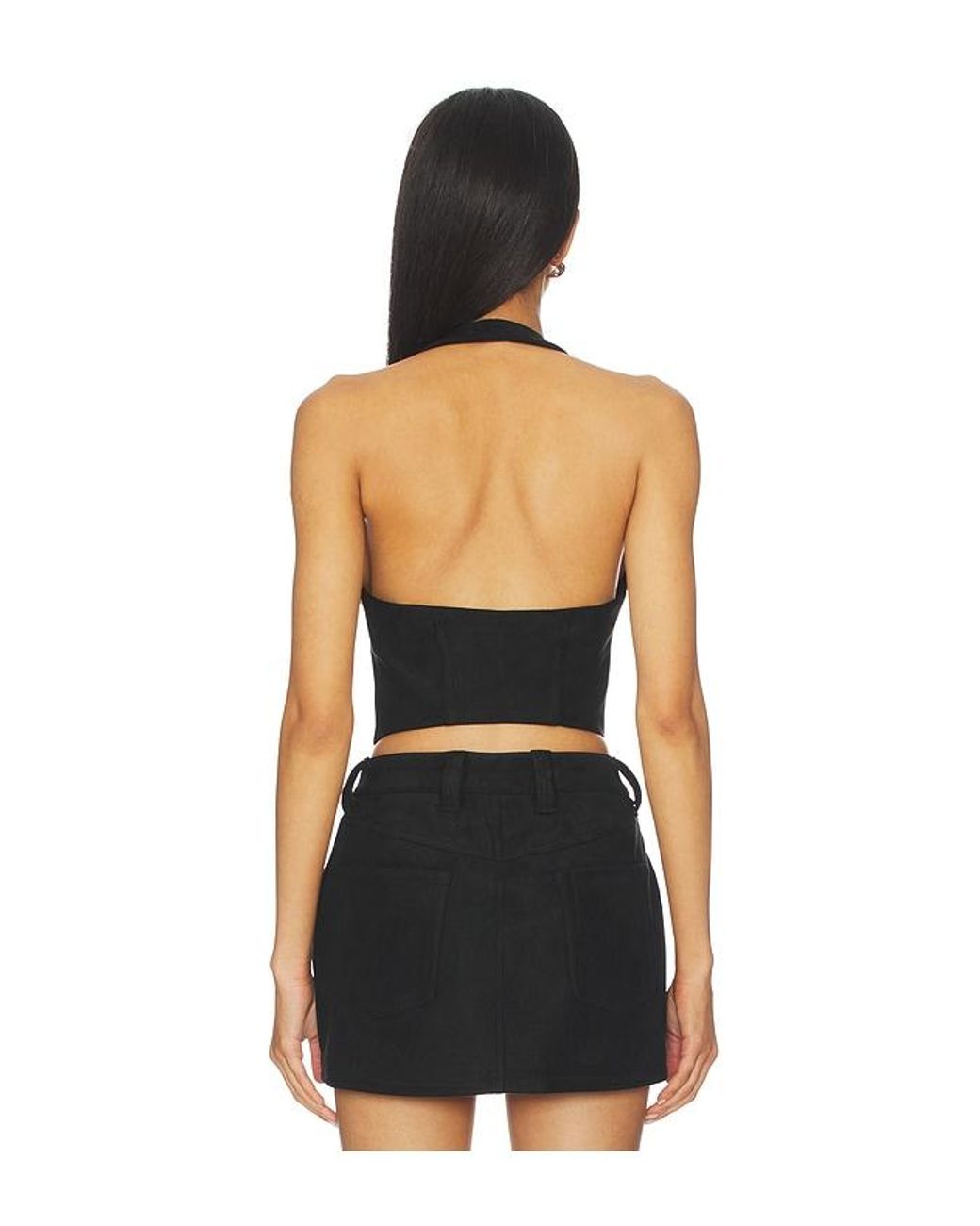 Nakedvice Black X Revolve The Staten Vest Top