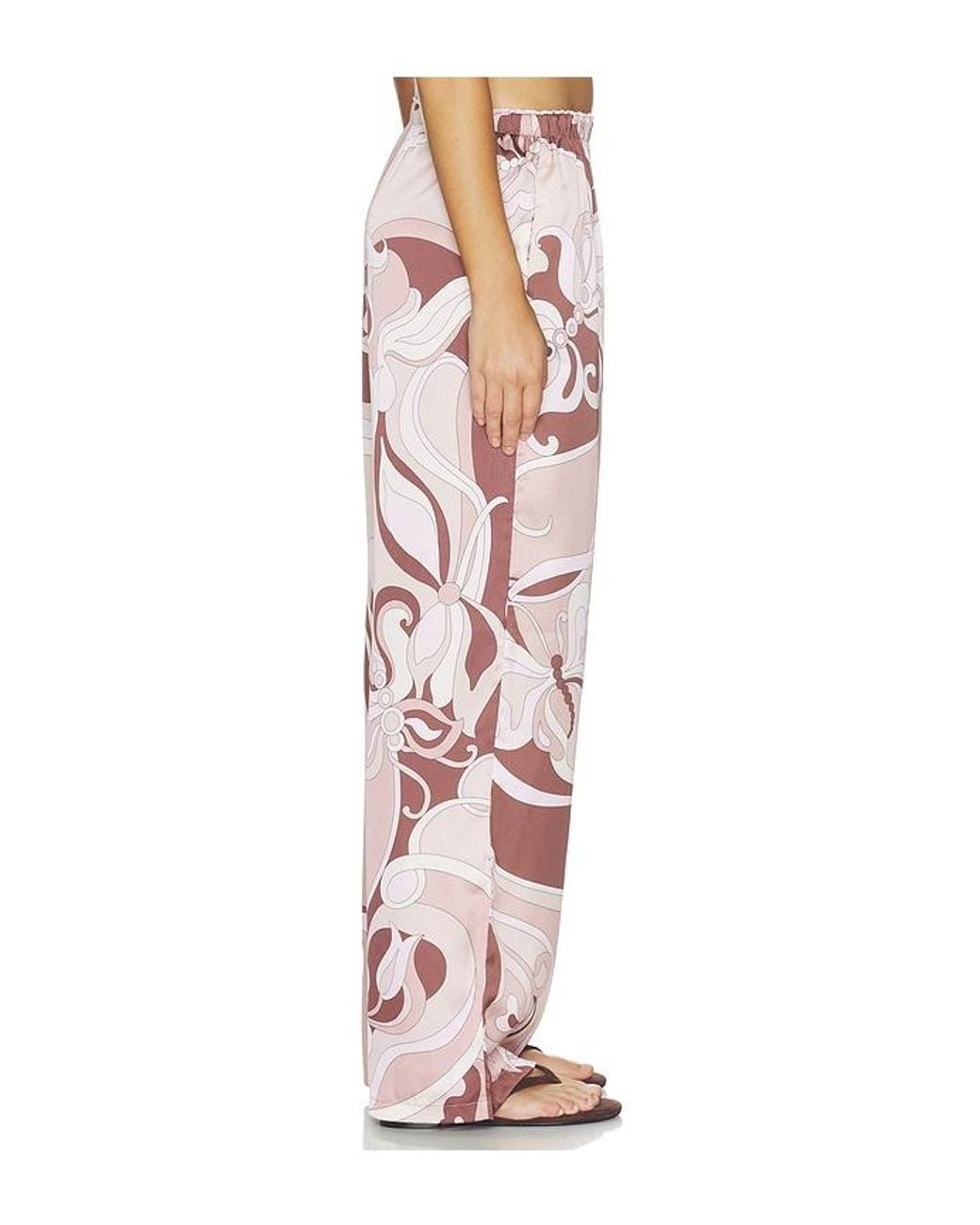 Pantalón Pierna Ancha Chance En Color Marrón Talla (También En M, Xl, Xs) Cin Cin de color Multicolor