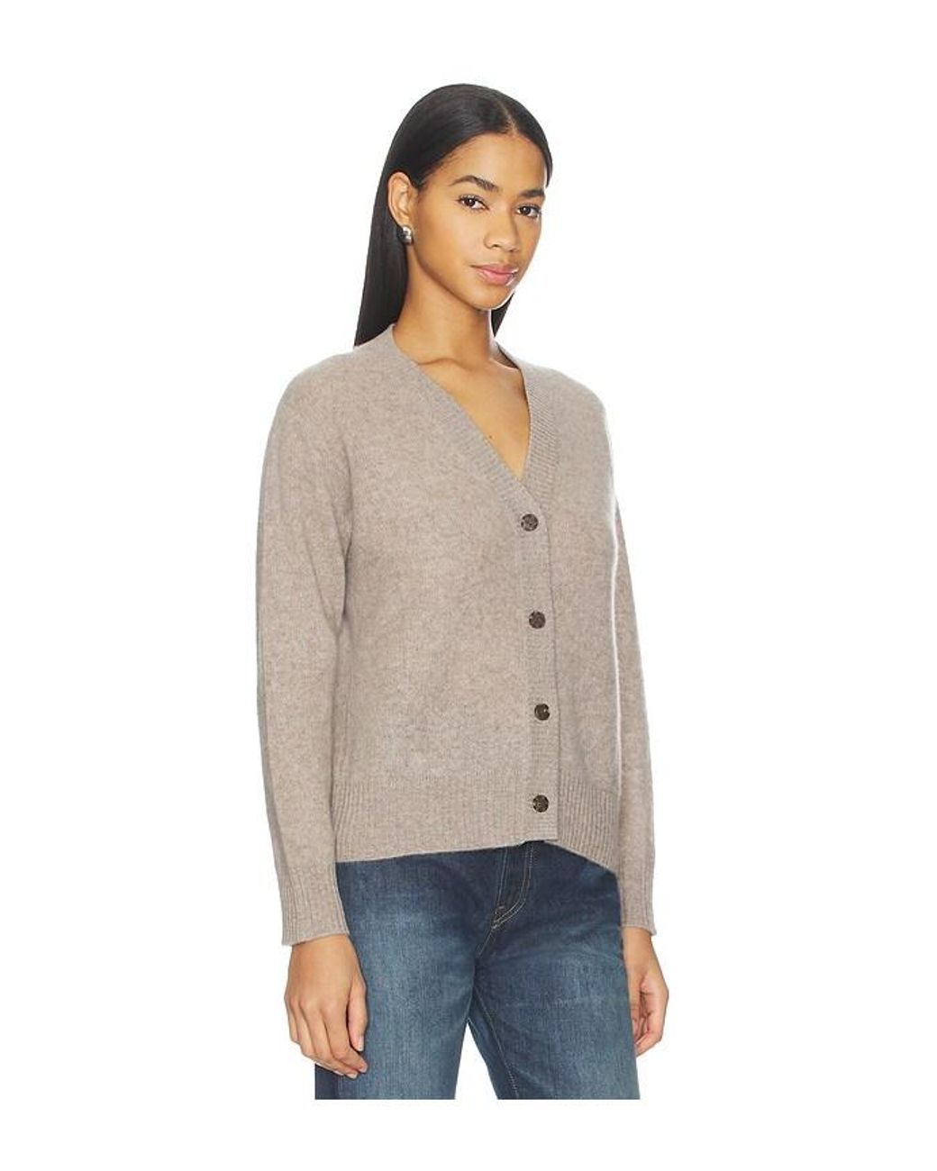 NAADAM Natural Cloud Cashmere Cardigan