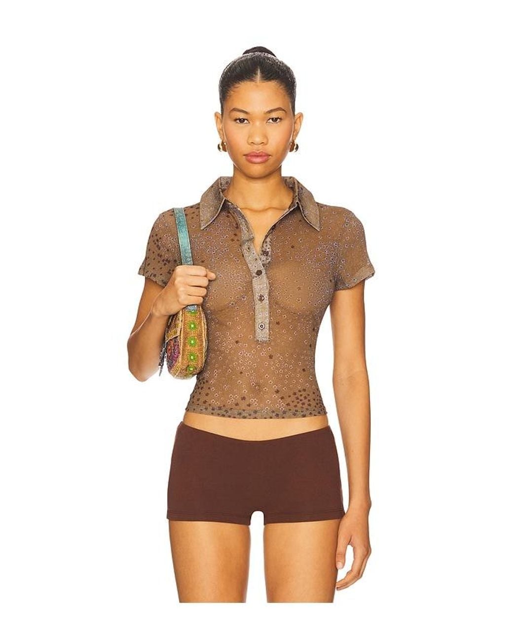 Siedres Multicolor Asne Polo Top