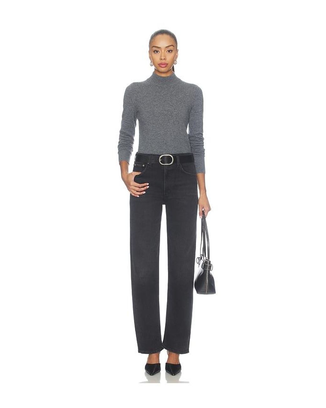 Citizens of Humanity Blue Palma Straight Long Jean