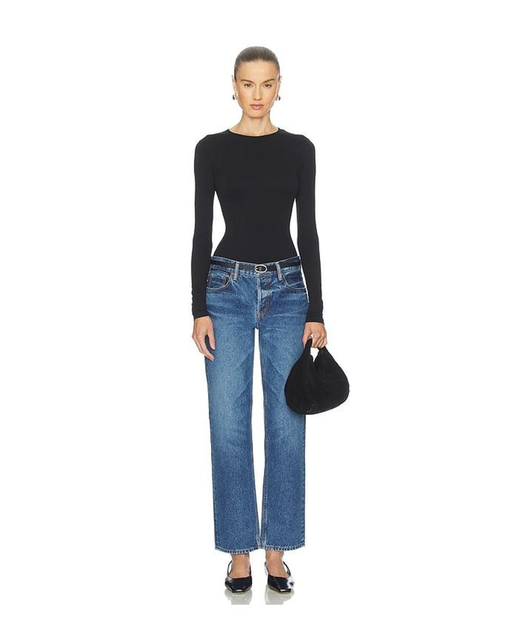 Moussy Blue Philadelphia Straight Jeans