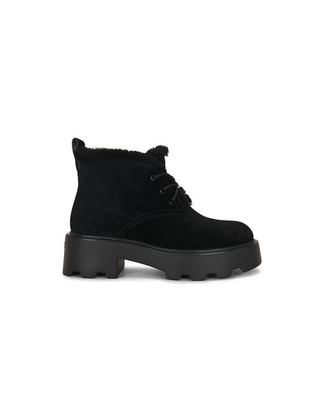 Tory Burch Black Desert Shearling Boot