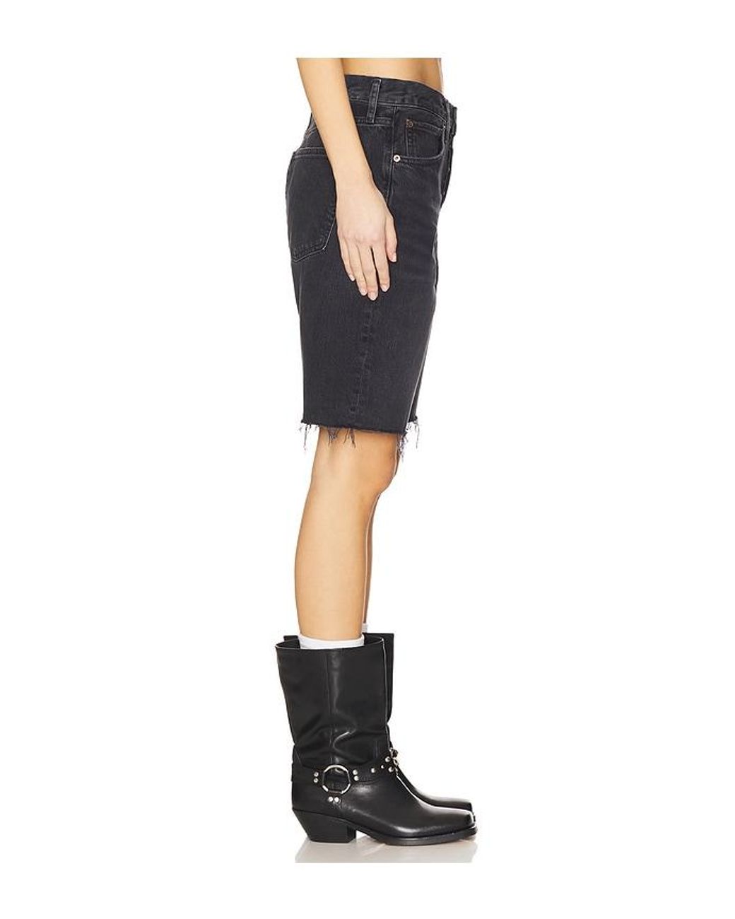 Agolde Blue 90's Short