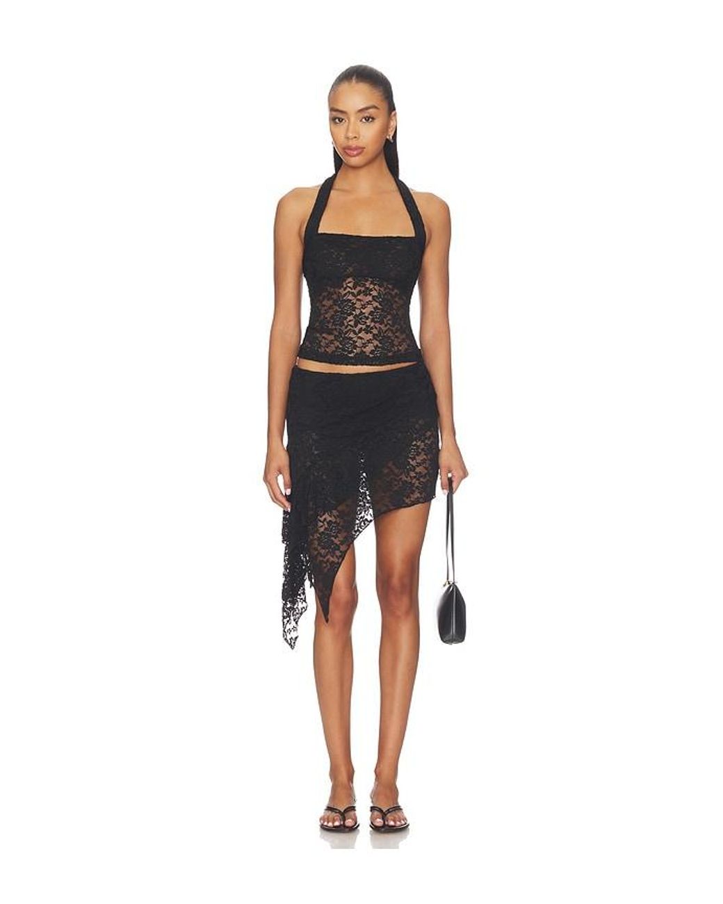 Lioness Black Palisades Mini Skirt
