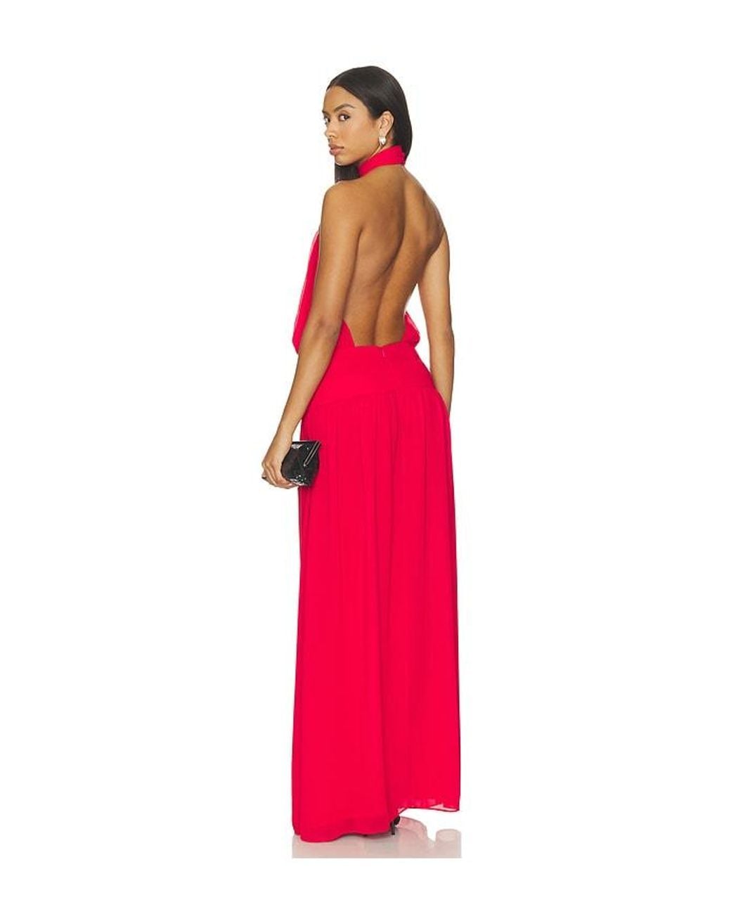 Lovers + Friends Red Simone Gown
