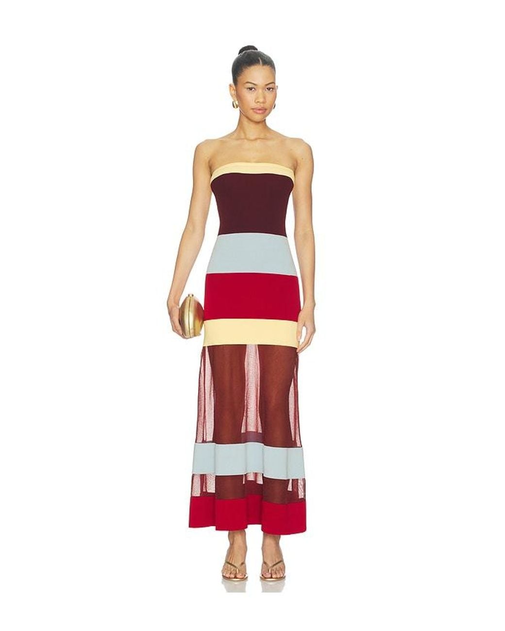 Solid & Striped Red The Nola Dress