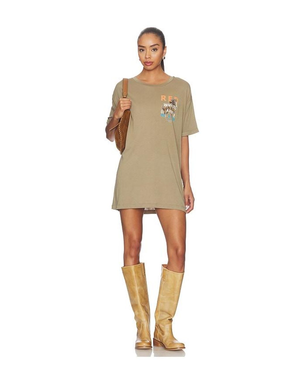 The Laundry Room Multicolor And Malibu Oversized Tee
