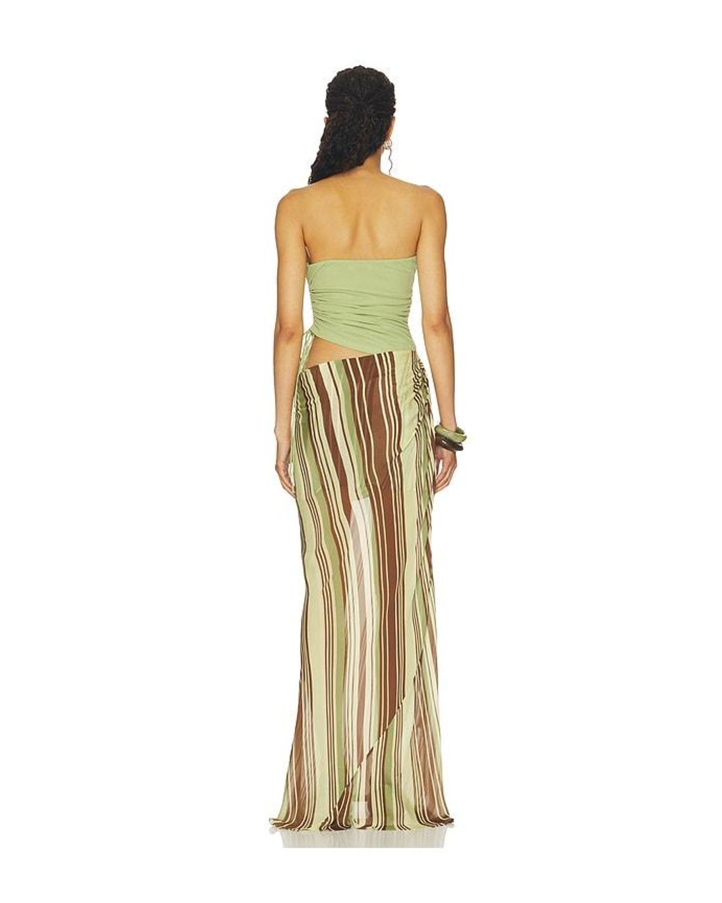 Benni Metallic Roscoe Maxi Dress