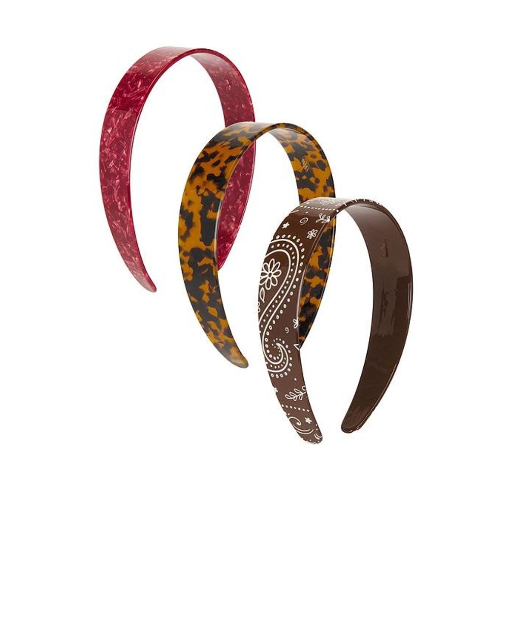 Frasier Sterling Multicolor Bandana Headband Set