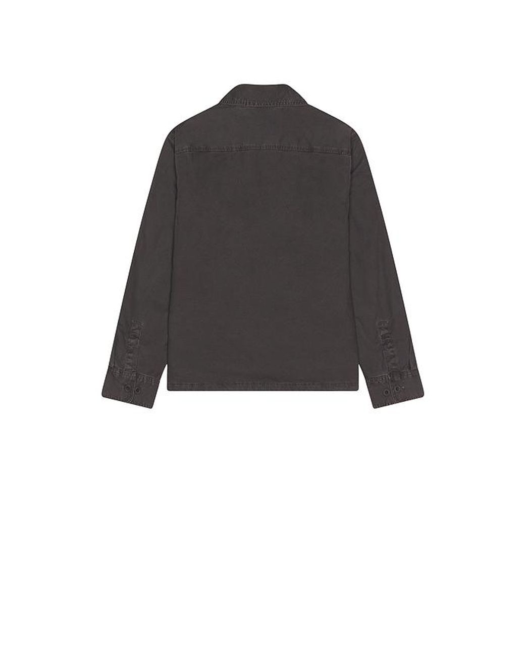 Faherty Brand Black Lakeside Cpo Shirt for men