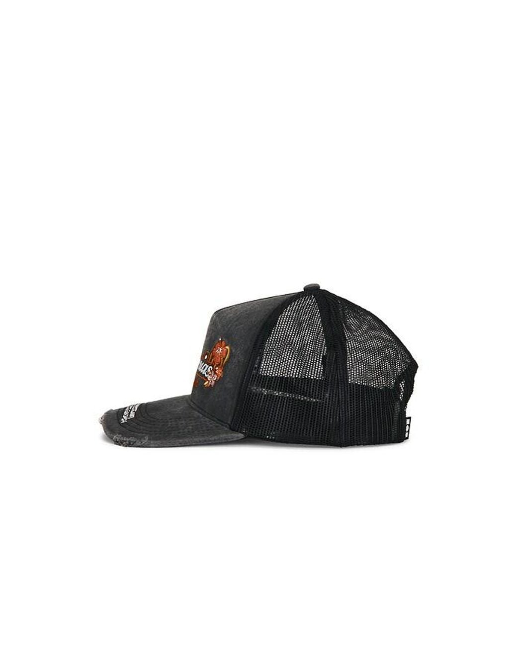 NAHMIAS Black Wipeout Trucker Hat for men