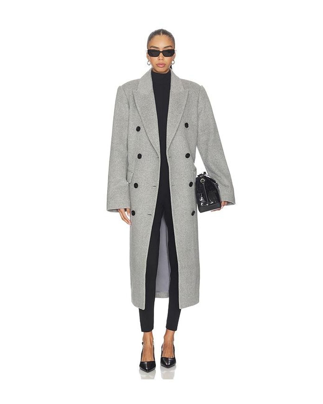 Lovers + Friends Gray Evie Coat