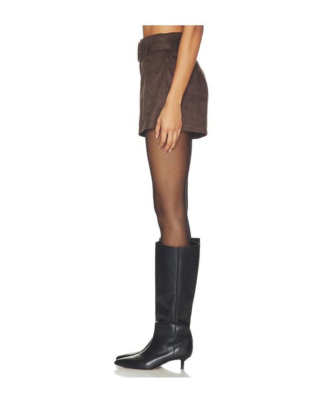 Astr Brown Rain Shorts