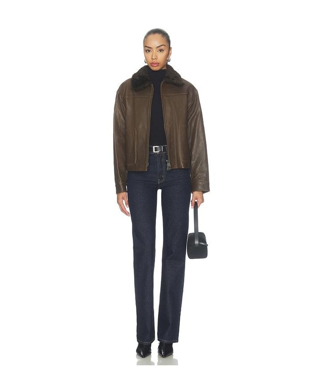Jonathan Simkhai Brown Mel Jacket