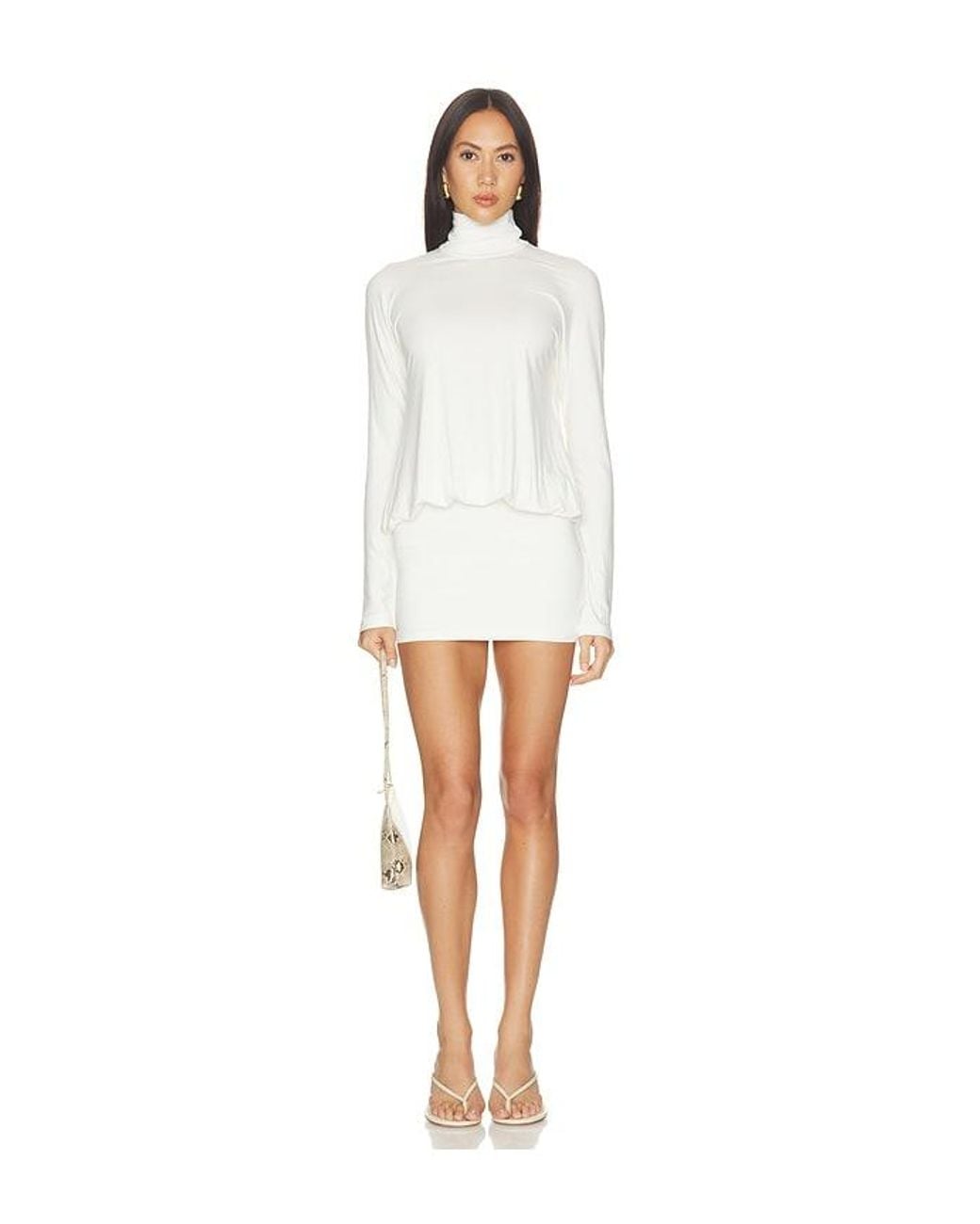 superdown White Braulia Mini Dress