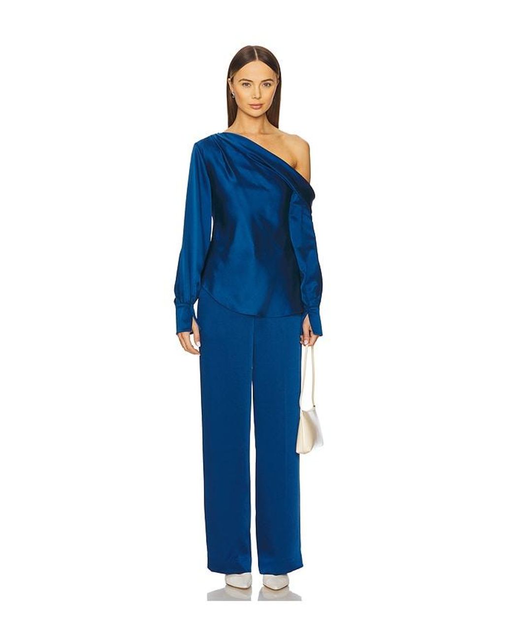 Jonathan Simkhai Blue Tavar Pants