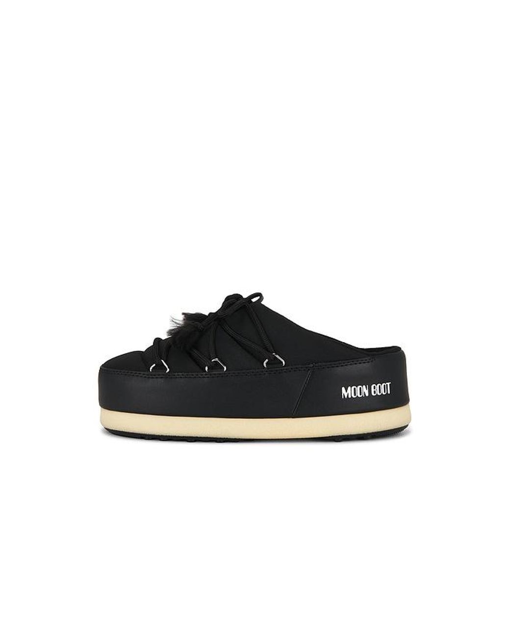 Moon Boot Black Evx Nylon Mule for men