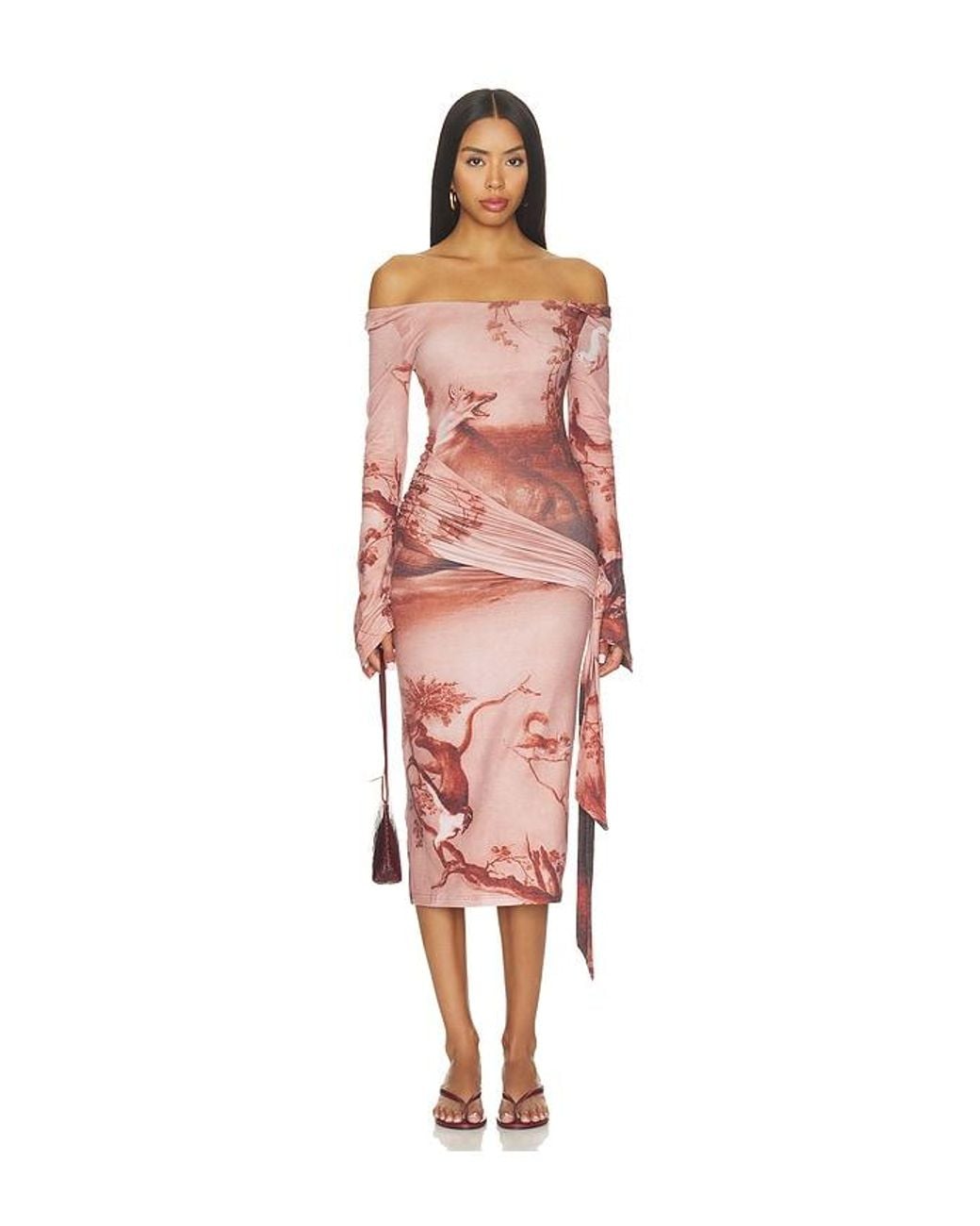 Tyler McGillivary Red Pompeii Dress