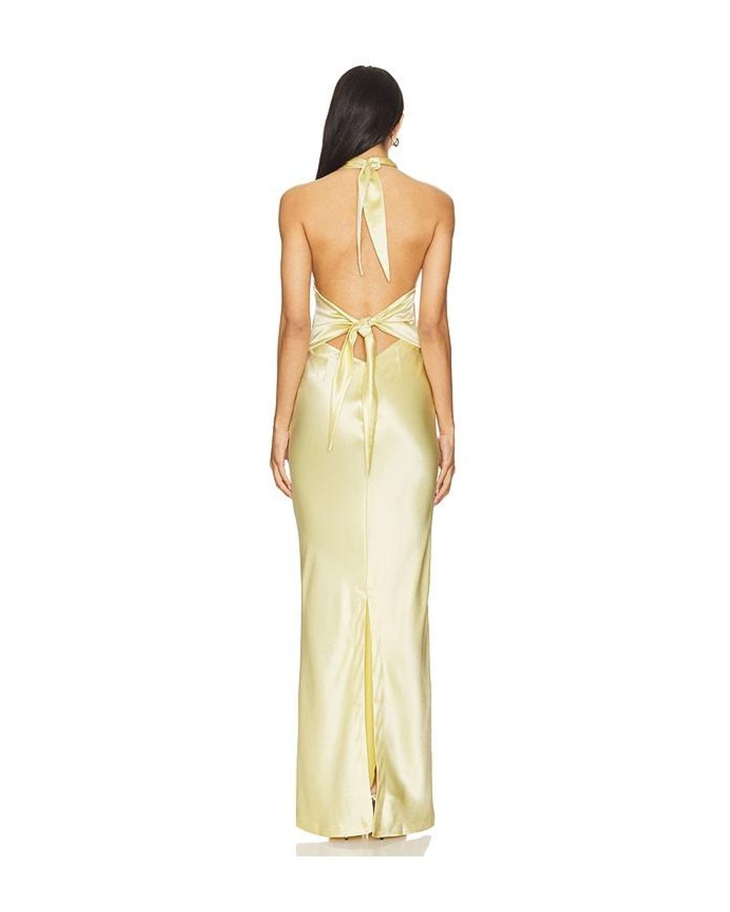 retroféte Metallic Ester Dress