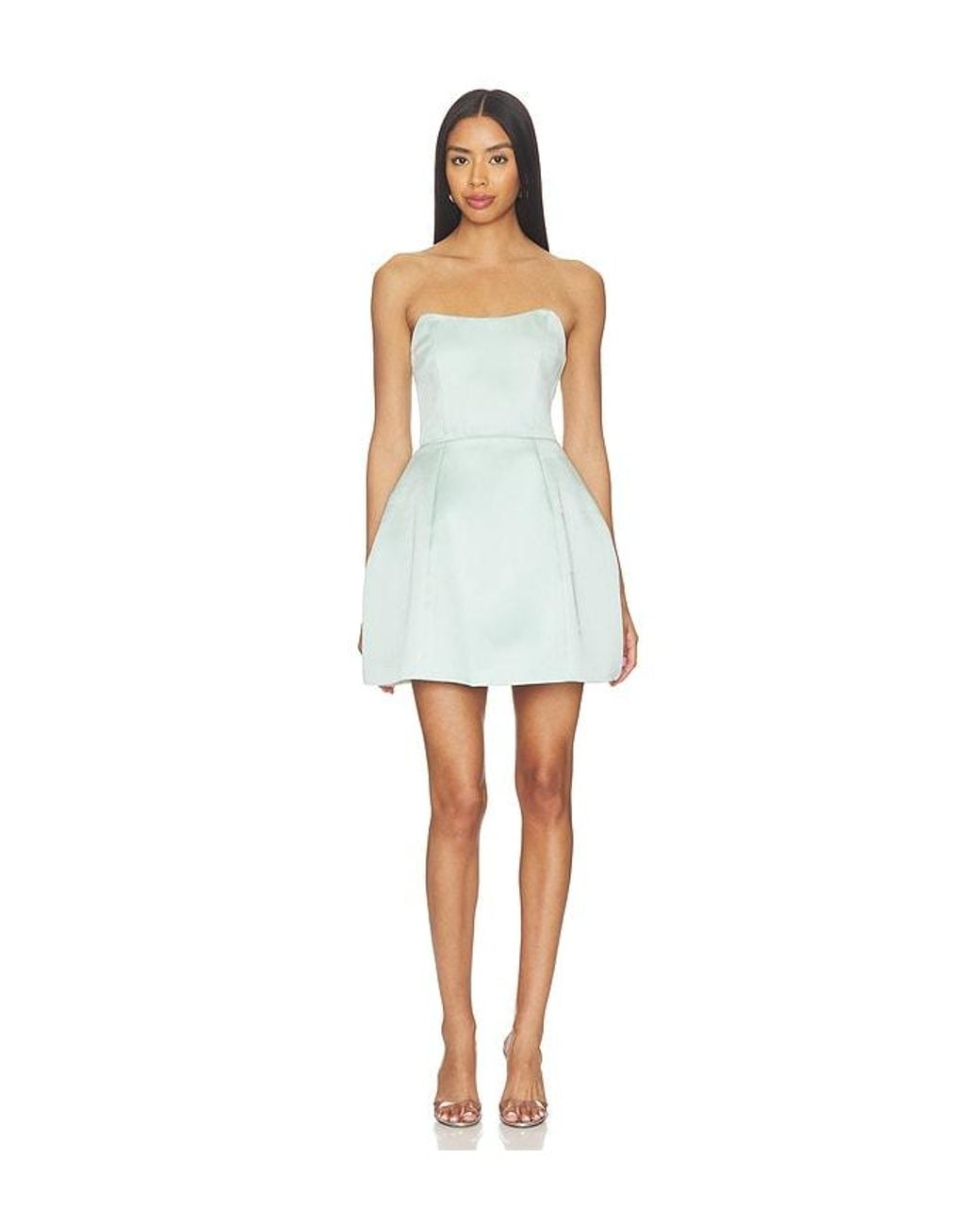 Elliatt White Manon Tulip Mini Dress