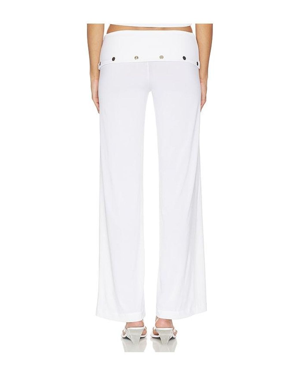 Bella Venice White The Liza Pant