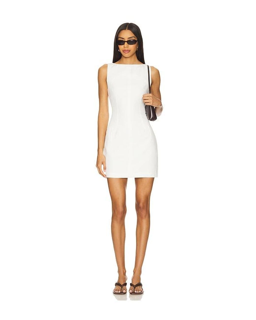 Lioness White X Revolve Ethereal Buckle Mini Dress