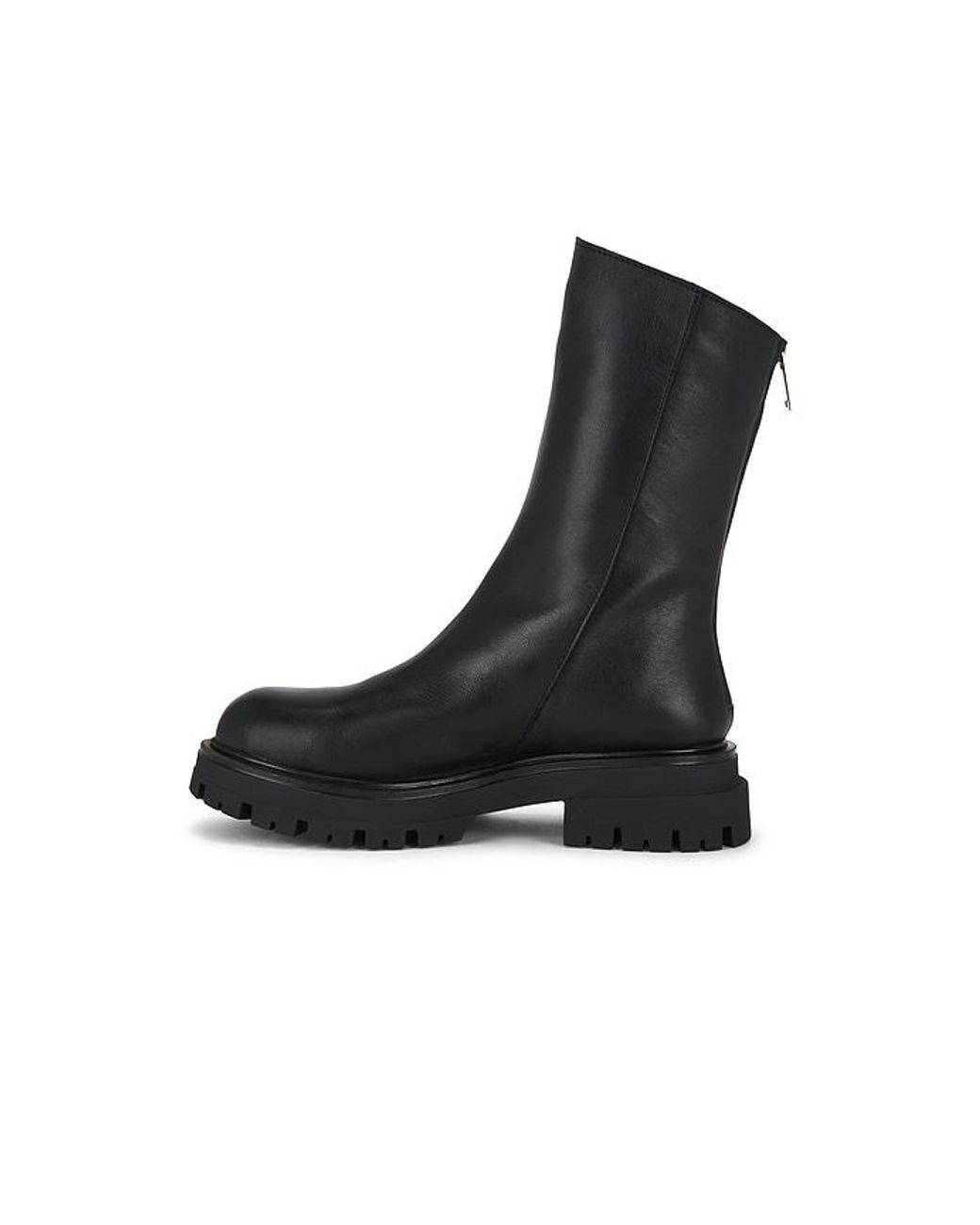 Steve Madden Black Lami Boot