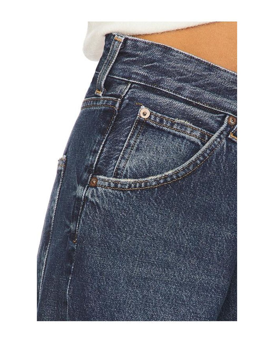 Agolde Blue Vana Wide Leg Jeans