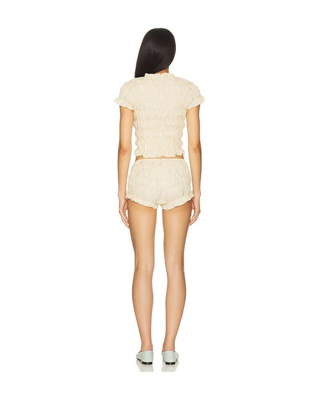 MORE TO COME Natural Ellery Short Set
