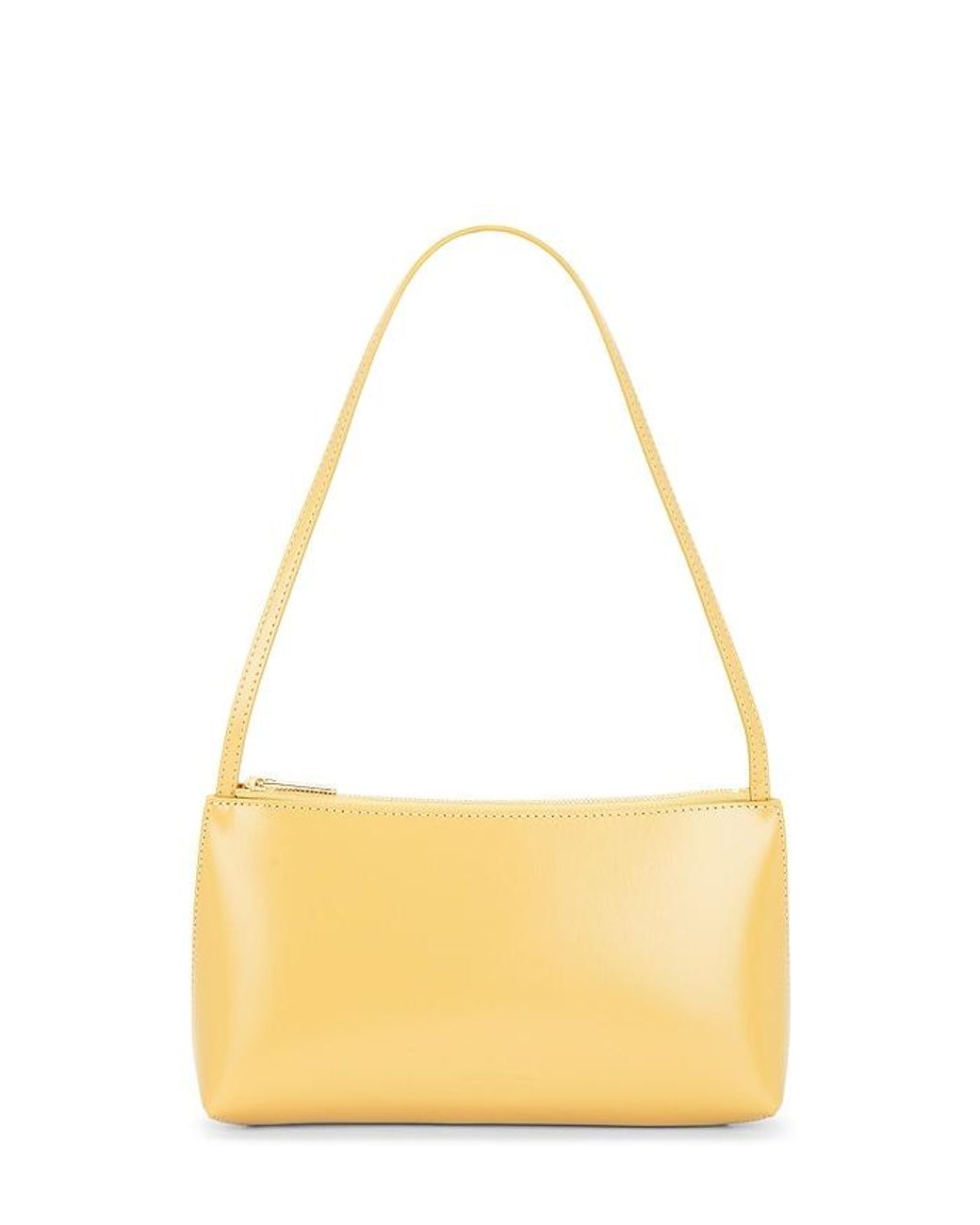 Mansur Gavriel Yellow Gaia Shoulder Bag