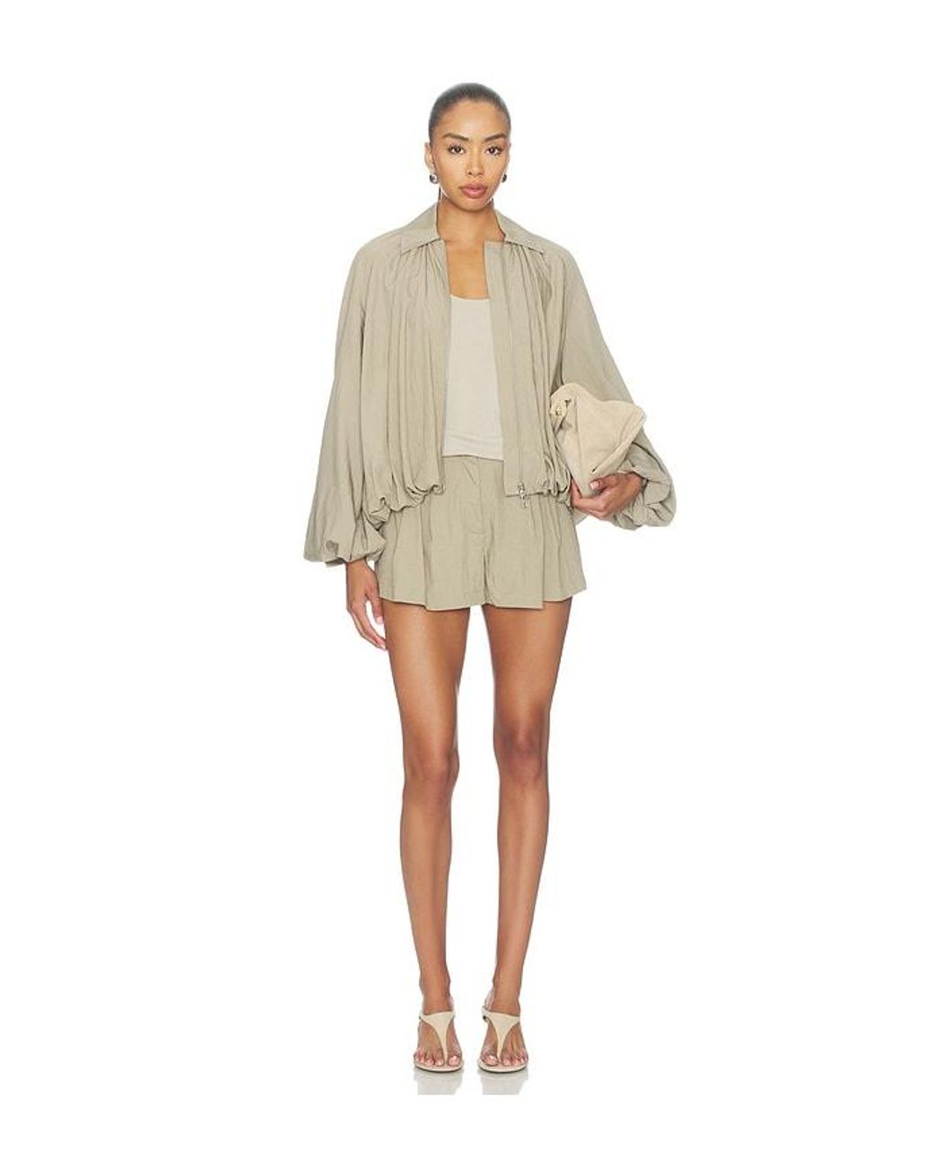 Lovers + Friends Natural Matilda Jacket