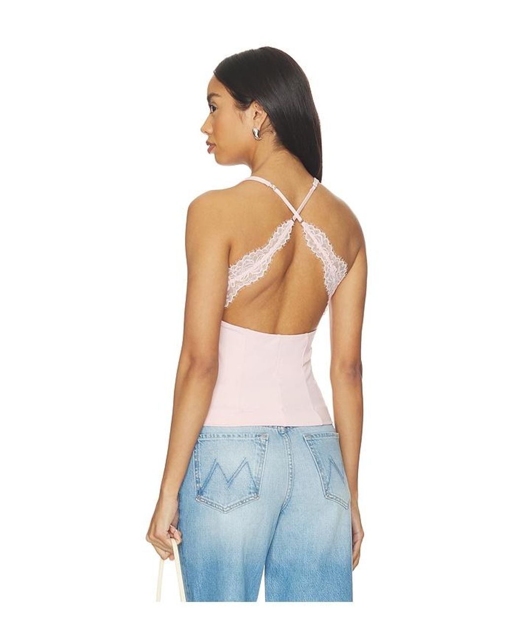 Free People Blue Looking Good Cami