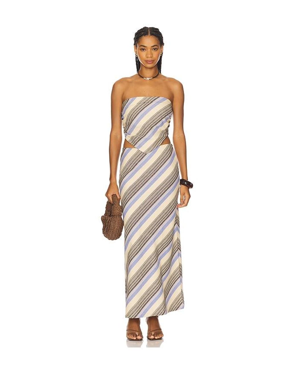 Faithfull The Brand Multicolor Elise Skirt