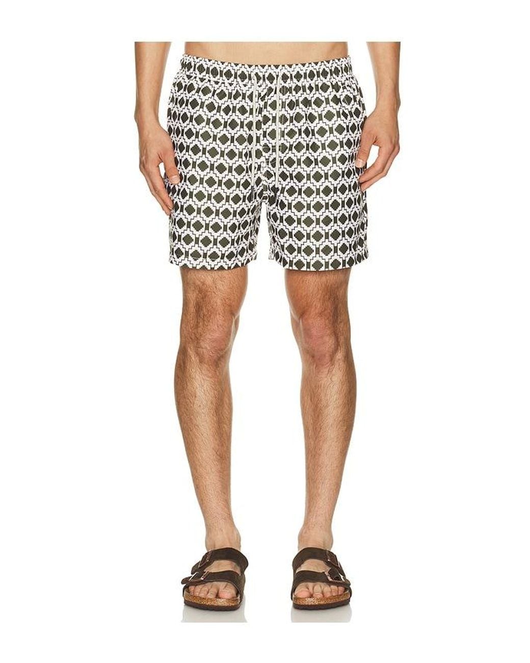 Oas Multicolor Mitu Swim Shorts for men