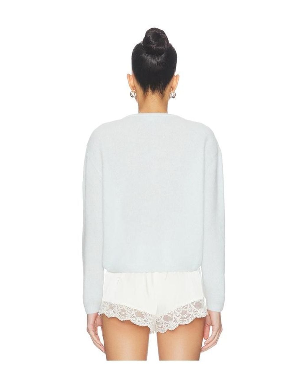 American Vintage White Vitow Cardigan